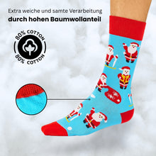 Laden Sie das Bild in den Galerie-Viewer, Weihnachtsmann blau