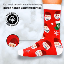 Laden Sie das Bild in den Galerie-Viewer, Weihnachtssocken rot