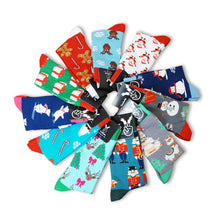 Laden Sie das Bild in den Galerie-Viewer, Adventskalender – 24x Lustige Socken Damen &amp; Herren