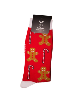 6er-Set Weihnachten (Weihnachtsmann + Rentier + Geschenk + Cool Santa + Weihnachtsbaum + Lebkuchen)