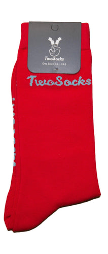 Retro Anzugsocken rot